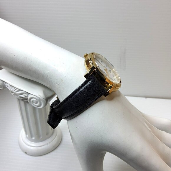 Vintage Womens Acqua Indiglo Quartz Water Resistant Adjustable Leather Band Watc - Picture 6 of 6